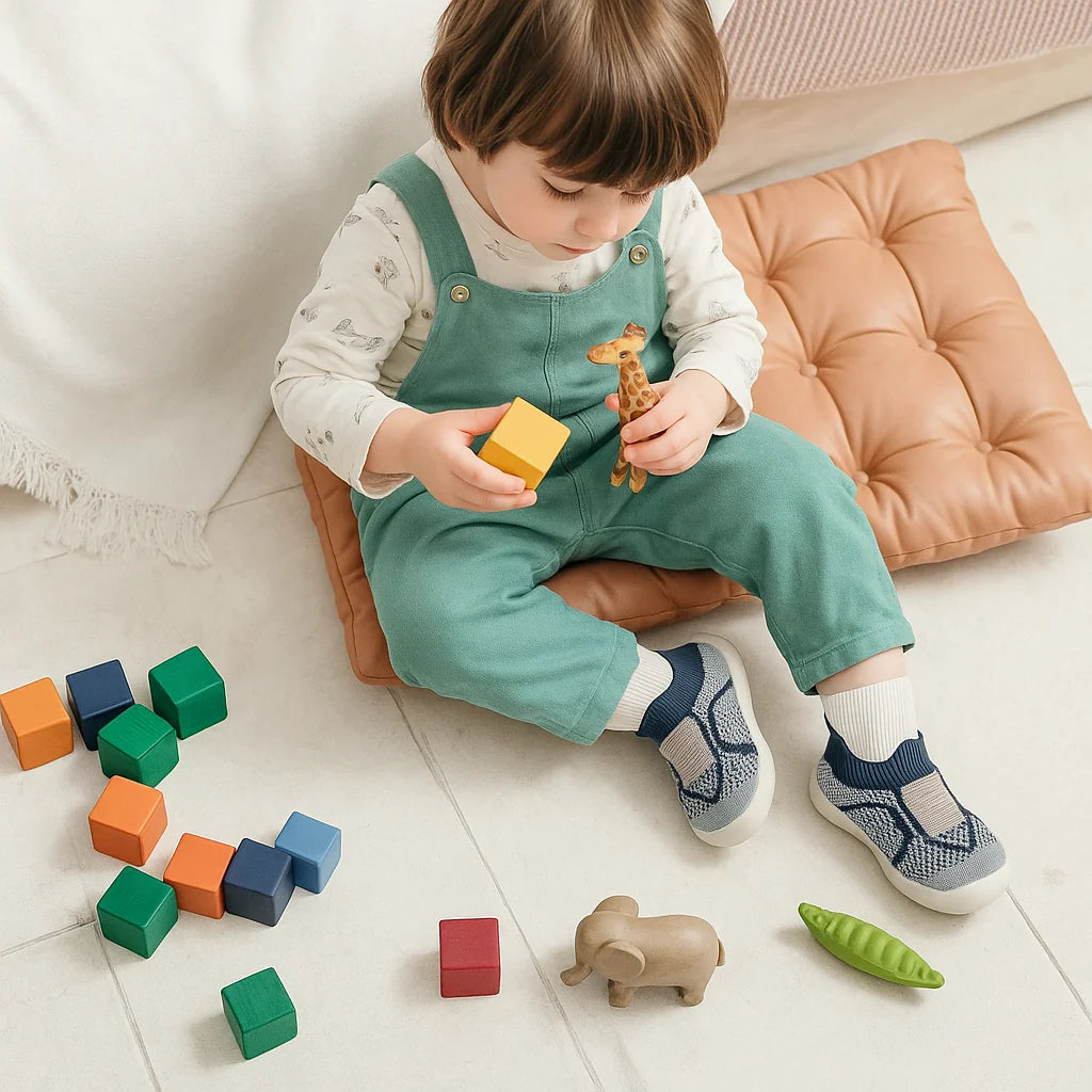 Baby Shoes Breathable Mesh Non-Slip Rubber Soles