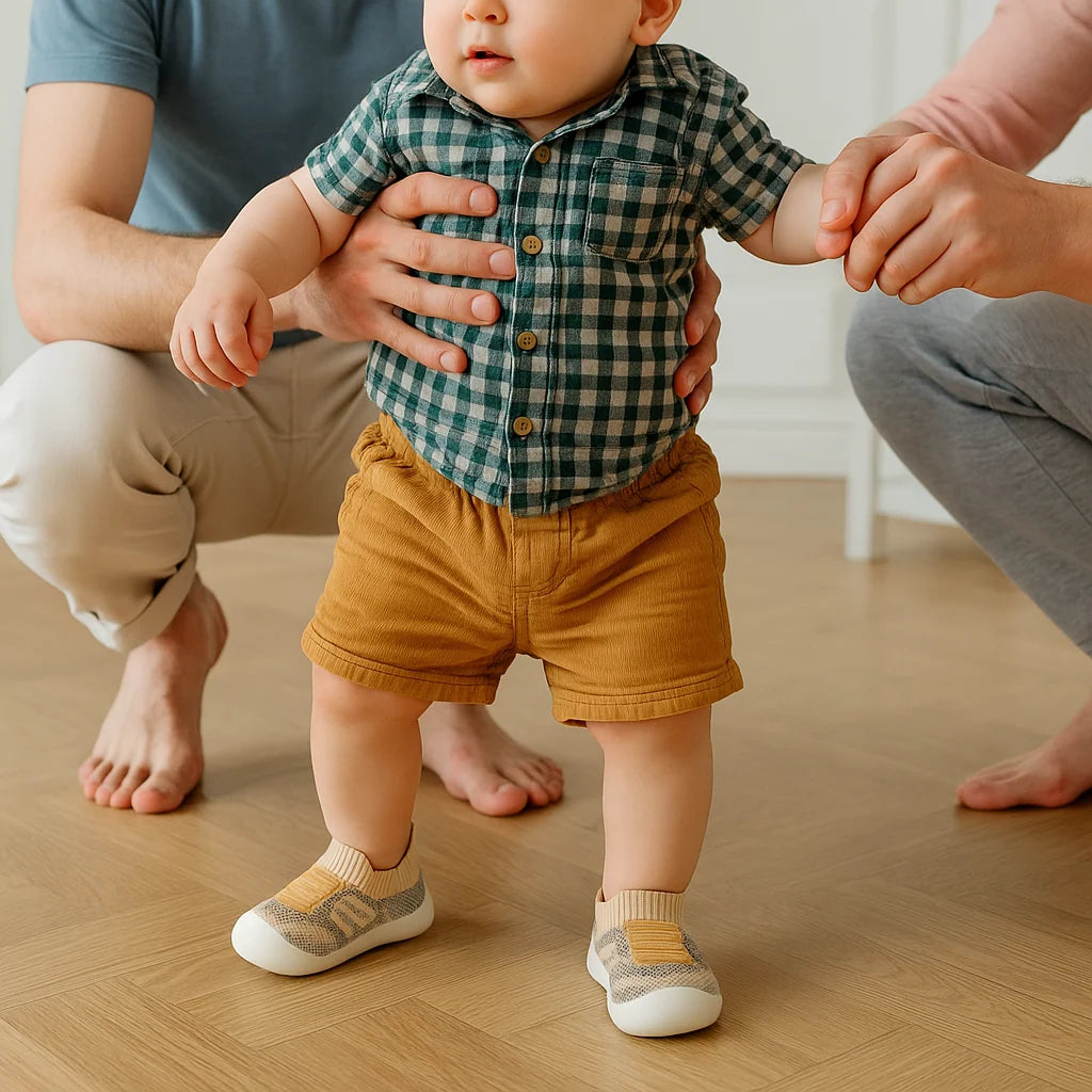 Baby Shoes Breathable Mesh Non-Slip Rubber Soles