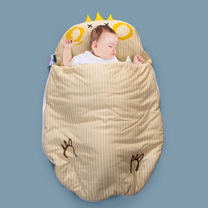 Baby Sleeping Bag Breathable Cotton Wrap Design