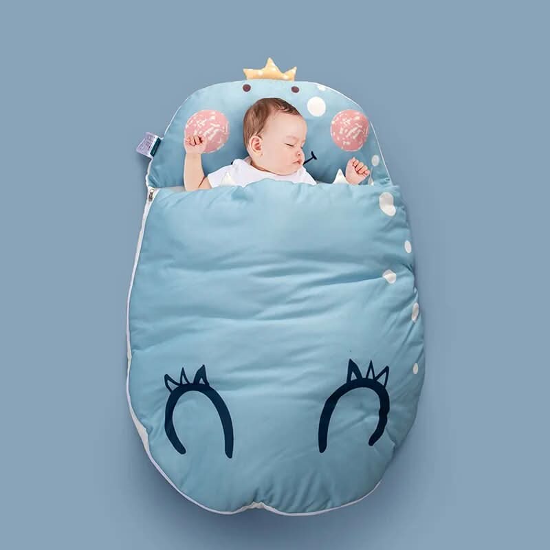 Baby Sleeping Bag Breathable Cotton Wrap Design