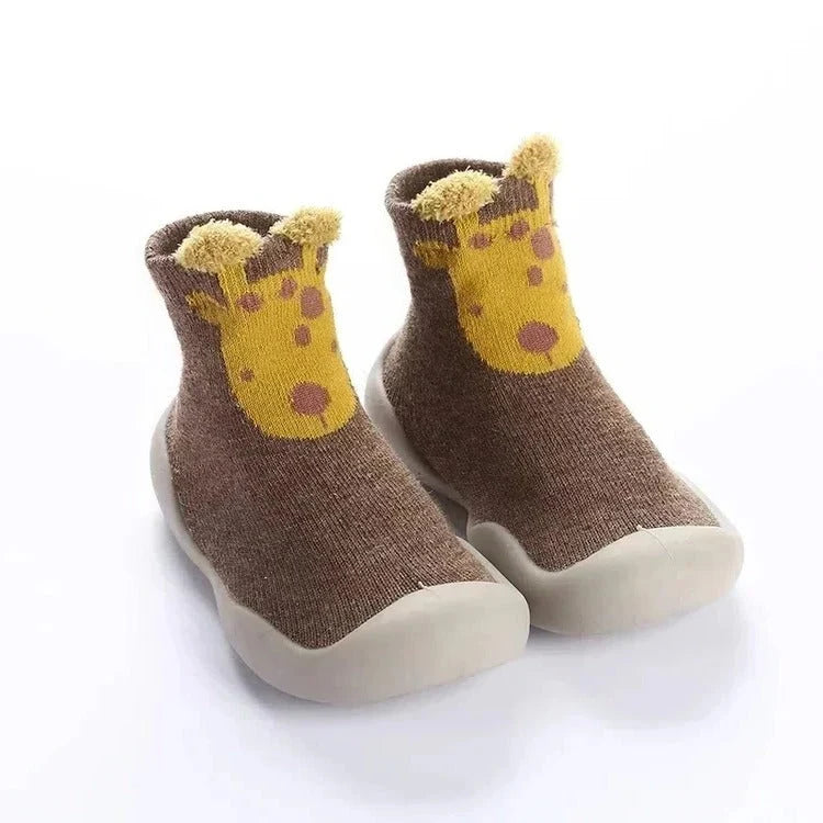 Baby Socks Non-Slip Soft Sole Breathable Animal Designs