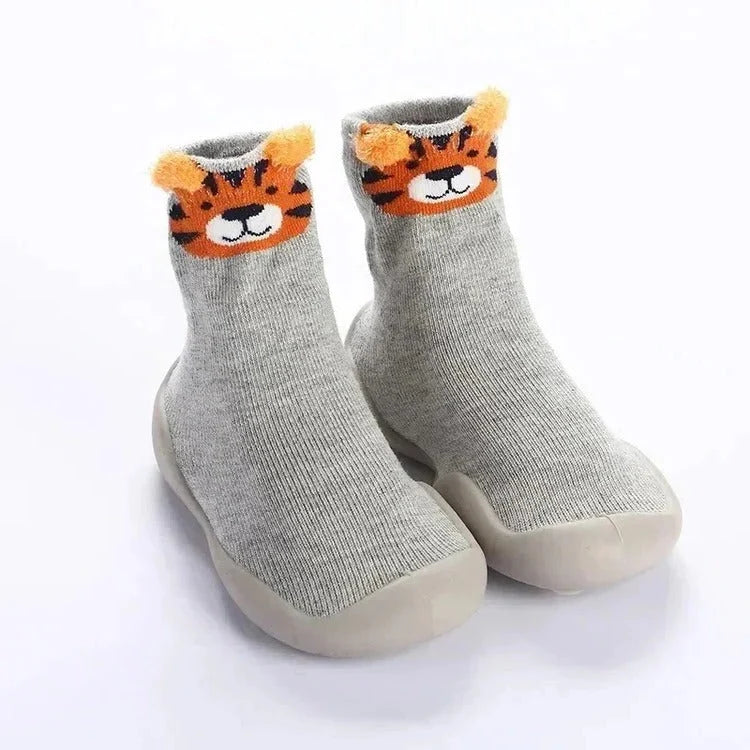Baby Socks Non-Slip Soft Sole Breathable Animal Designs