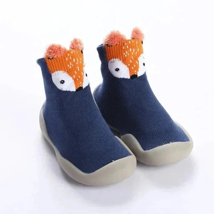 Baby Socks Non-Slip Soft Sole Breathable Animal Designs