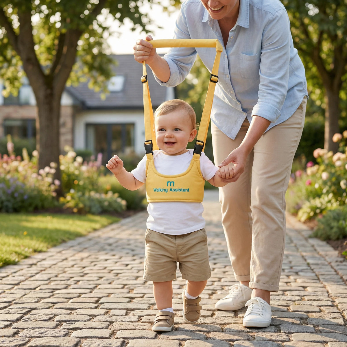 Baby Walking Harness Adjustable Chest Support Control Strap