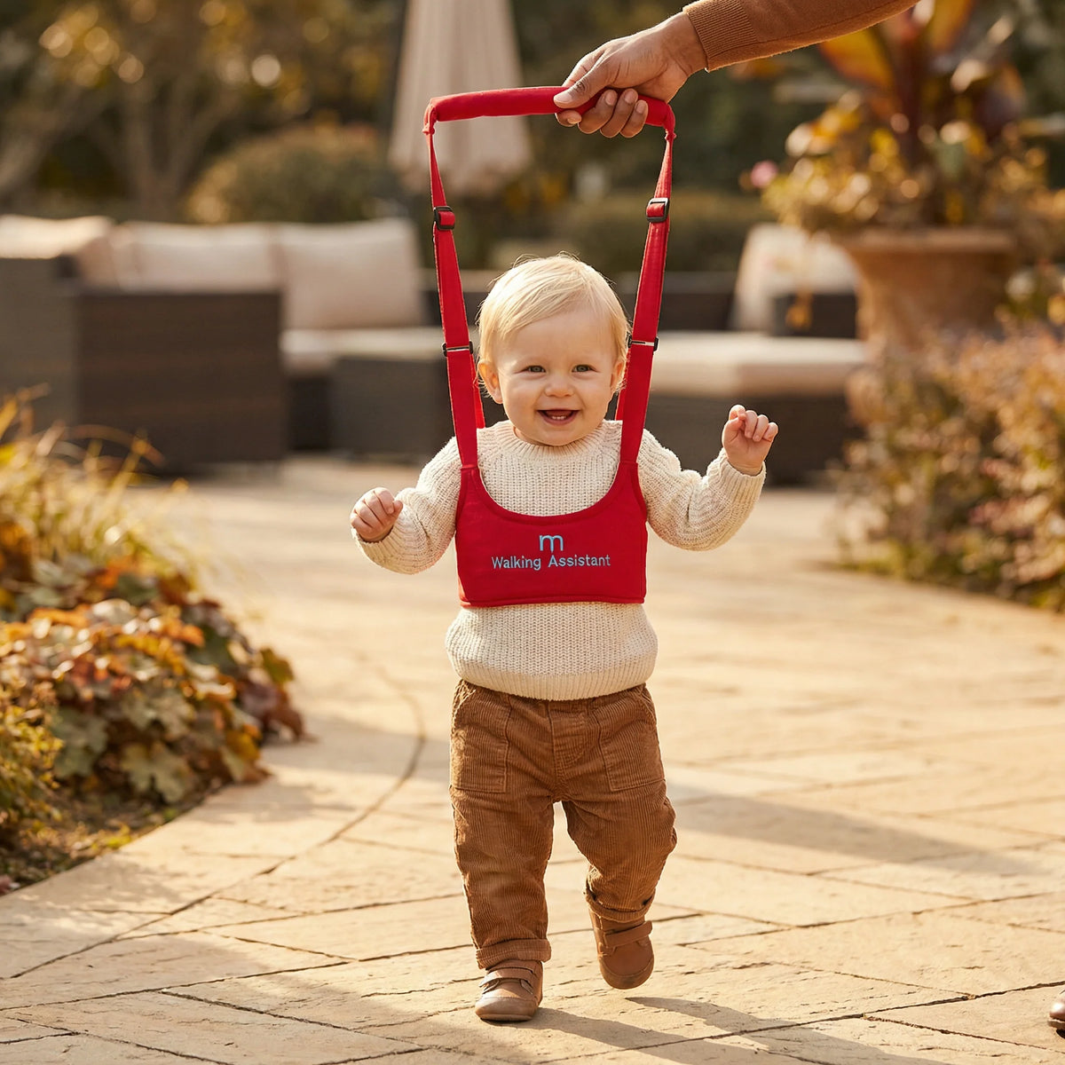 Baby Walking Harness Adjustable Chest Support Control Strap