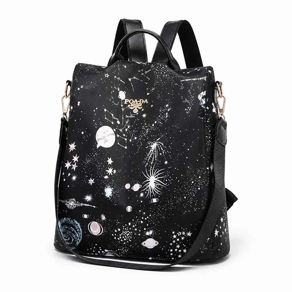 Backpack Anti-Theft Back-Opening Waterproof Oxford
