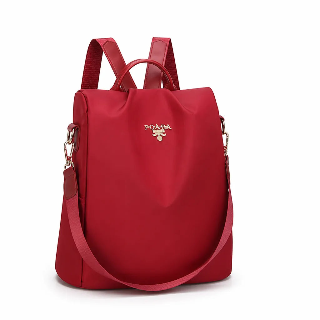 Backpack Anti-Theft Back-Opening Waterproof Oxford