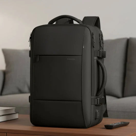 Backpack Expandable Water-Repellent Fits 17.3-Inch Laptop