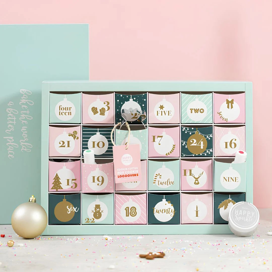 Baking Advent Calendar 24-Day Set With Baking Accessories