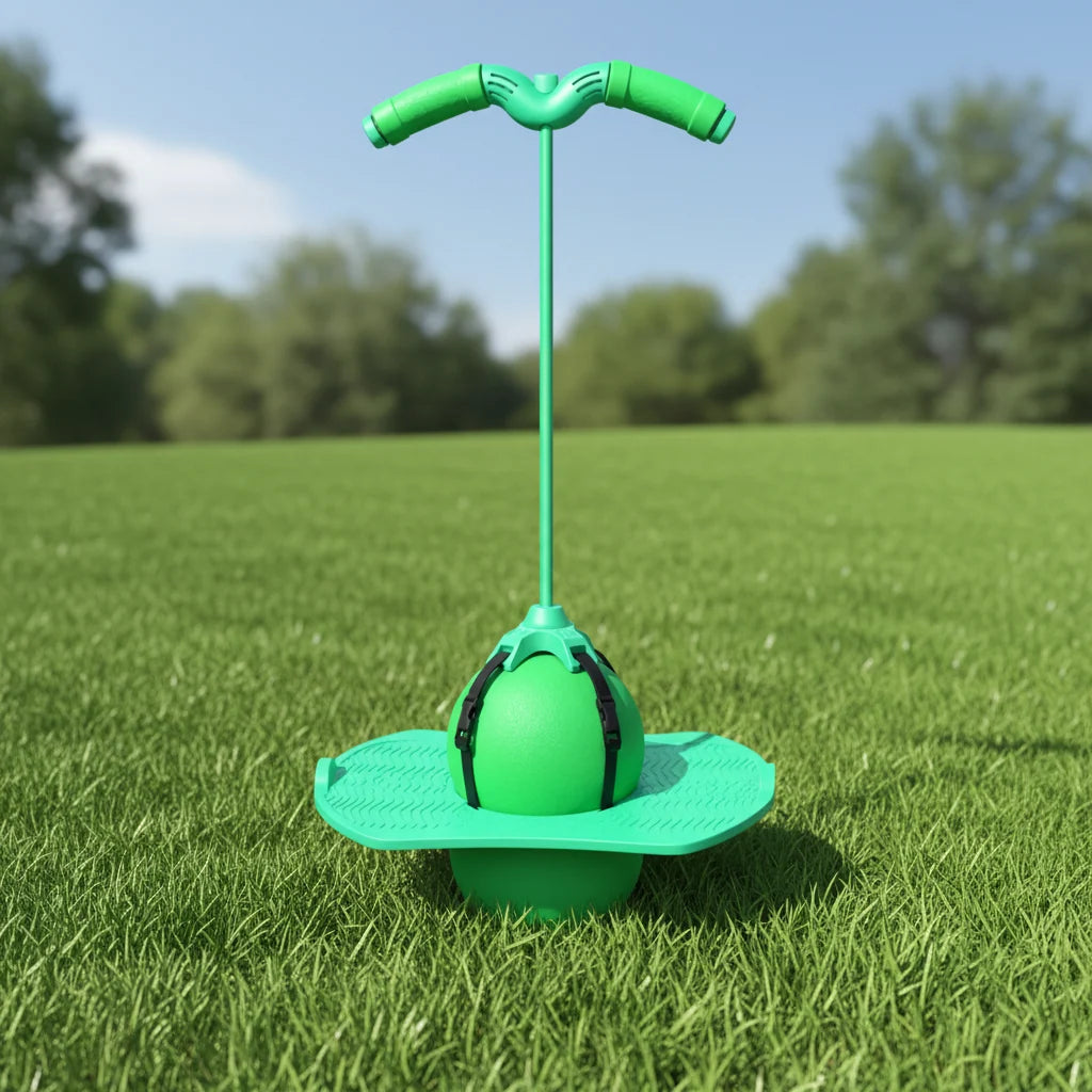 Balance Jumping Stick Spring-Loaded Outdoor