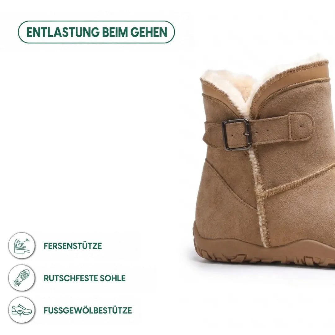 Barefoot Boots Waterproof Warm Lining Non-Slip Outsole