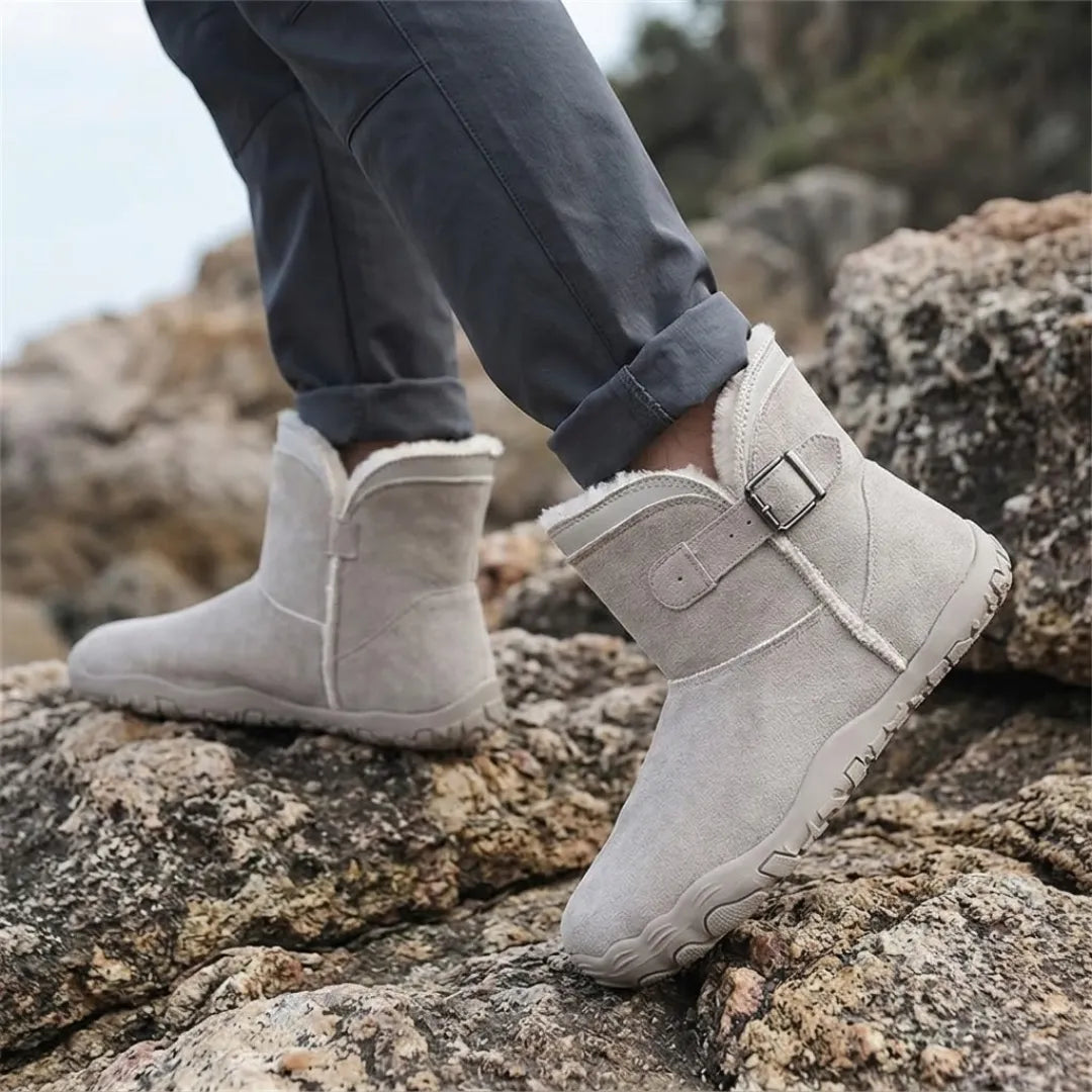 Barefoot Boots Waterproof Warm Lining Non-Slip Outsole