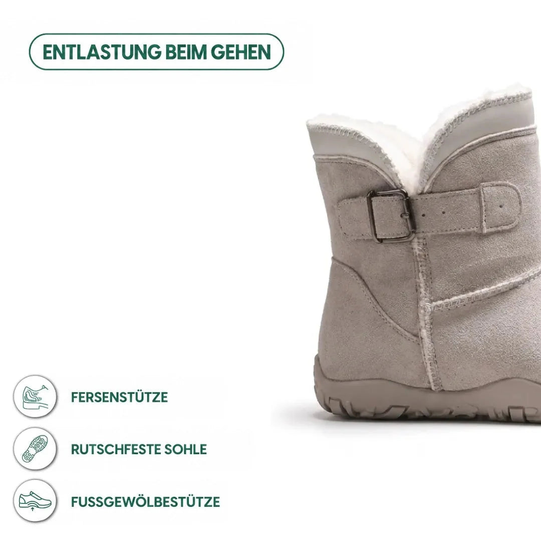 Barefoot Boots Waterproof Warm Lining Non-Slip Outsole