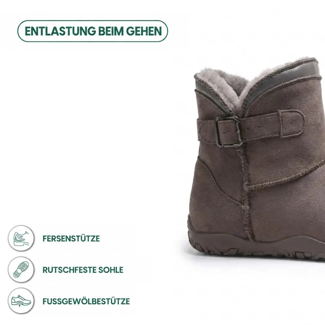 Barefoot Boots Waterproof Warm Lining Non-Slip Outsole