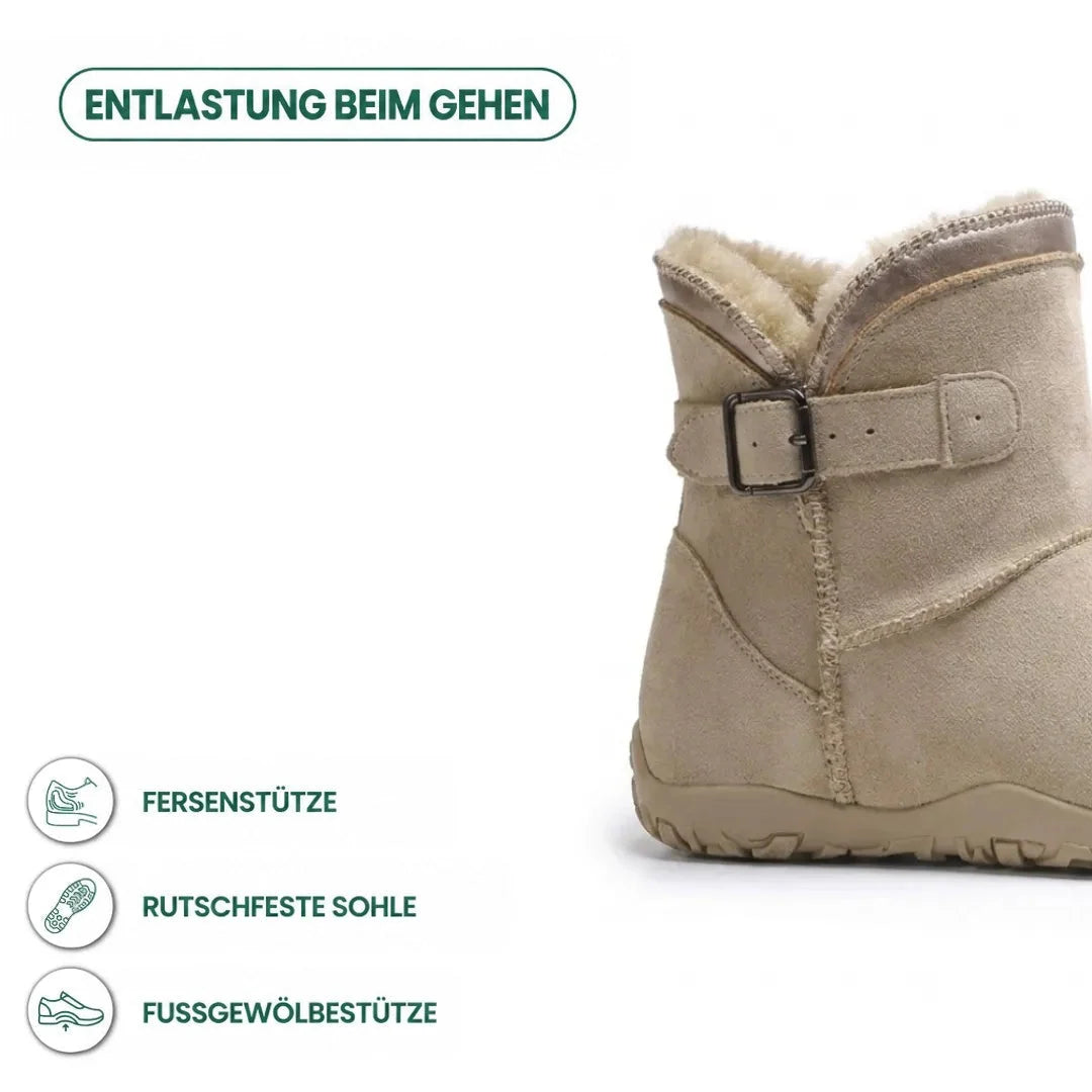 Barefoot Boots Waterproof Warm Lining Non-Slip Outsole