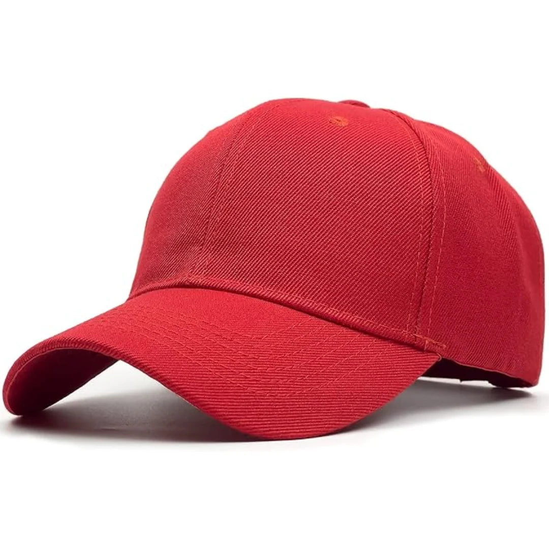 Baseball Cap Structured Crown Adjustable Closure Durable Fabric