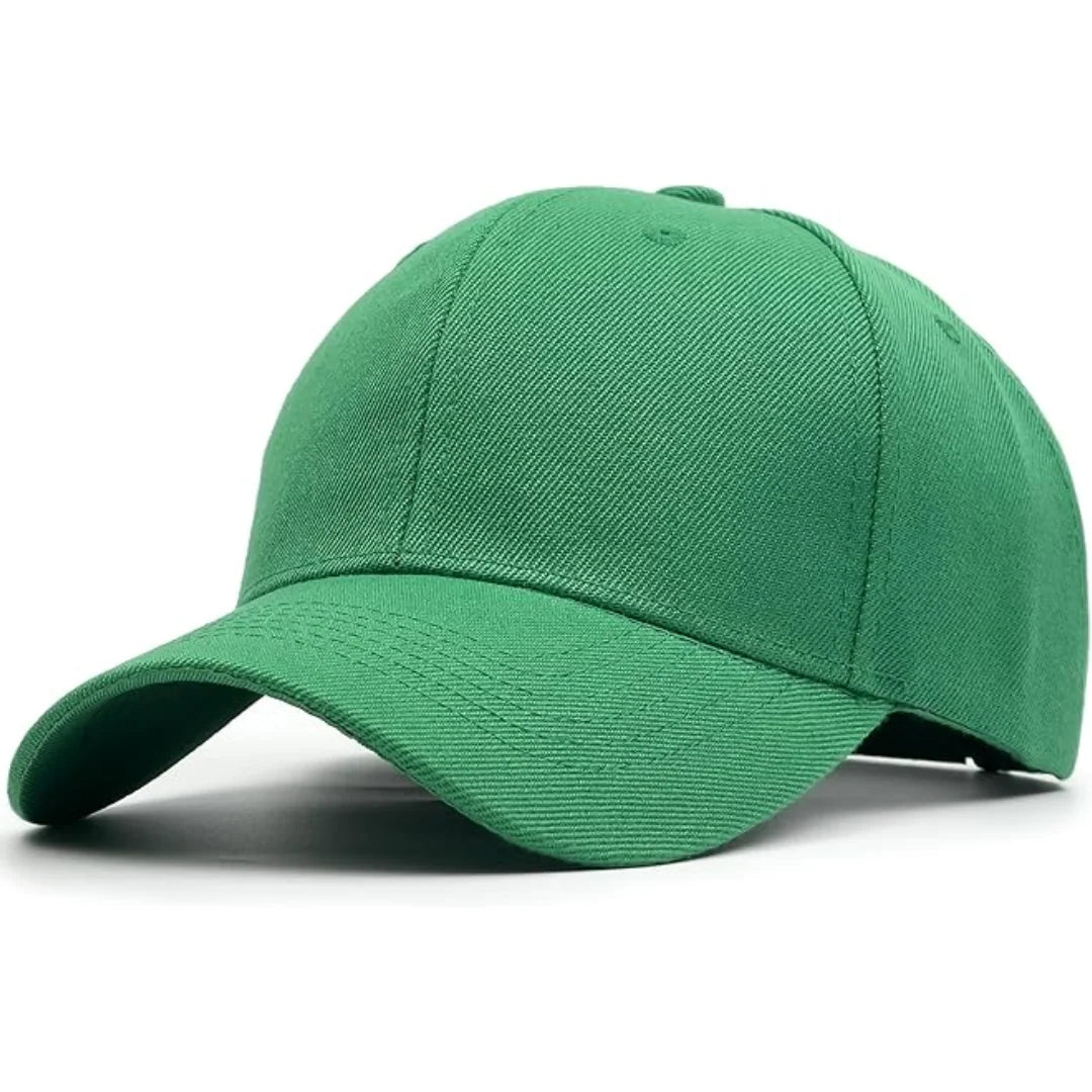 Baseball Cap Structured Crown Adjustable Closure Durable Fabric