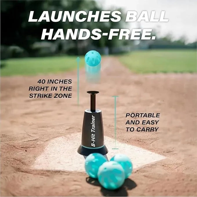 Baseball Swing Trainer Portable Weighted Base for Solo Practice
