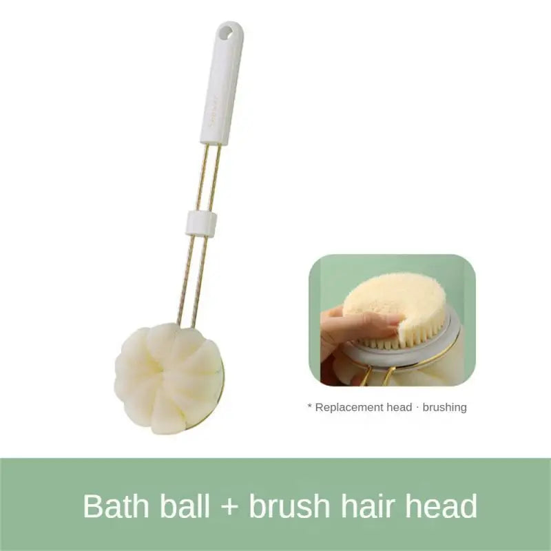 Bath Brush Long Handle Ultra-Soft Bristles for Exfoliating