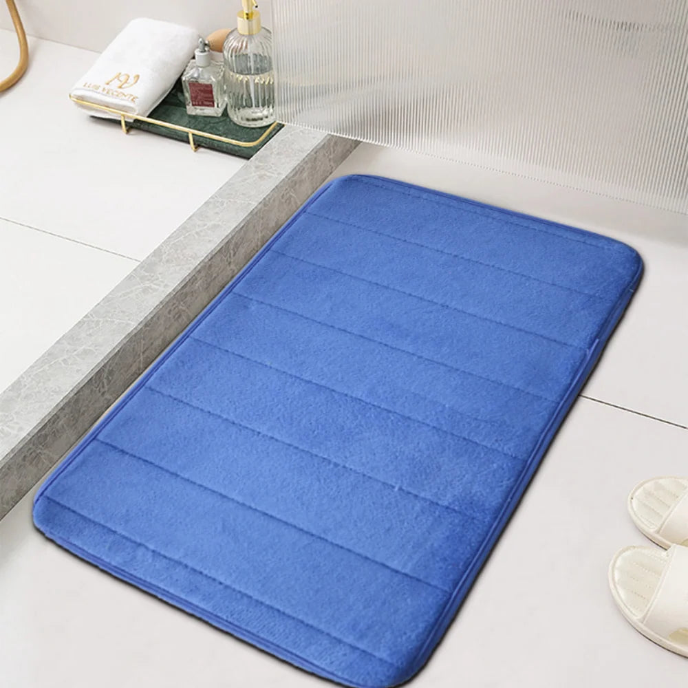 Bath Mat Deep Pile High Absorbency & Anti-Slip Backing