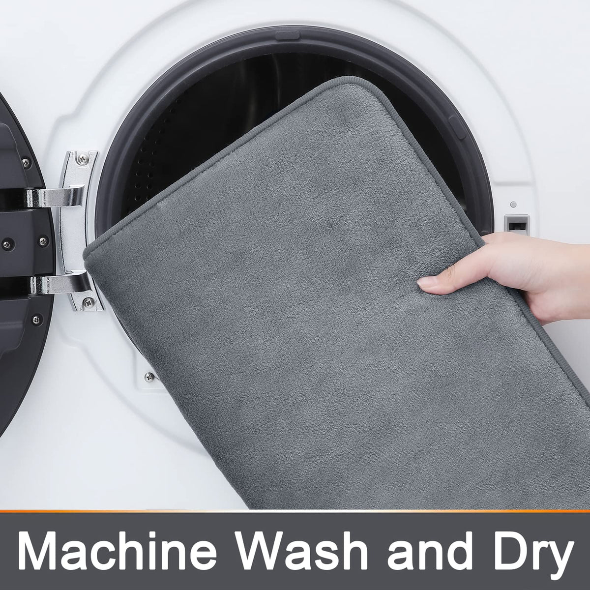 Bath Mat Memory Foam Quick-Absorbent Non-Slip Backing
