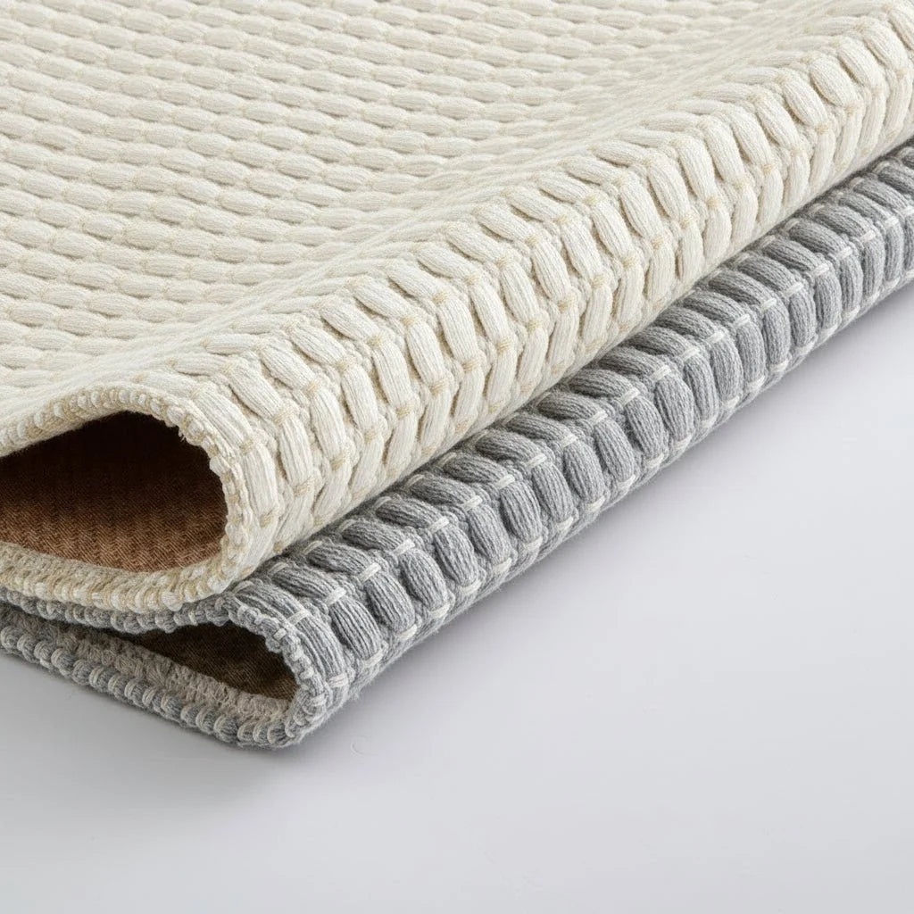Bath Mat Microfiber Absorbent Non-Slip Backing