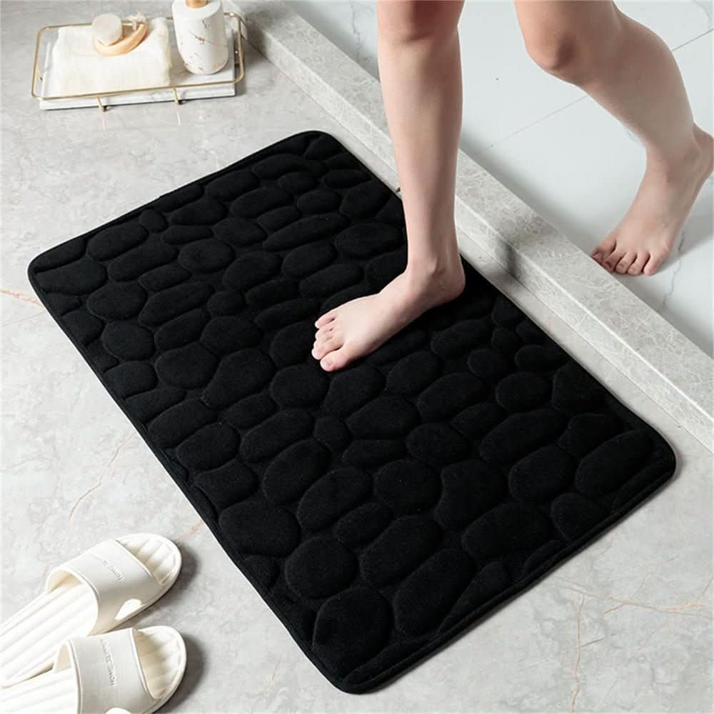 Bath Mat Microfiber Fast-Absorbing Non-Slip Washable