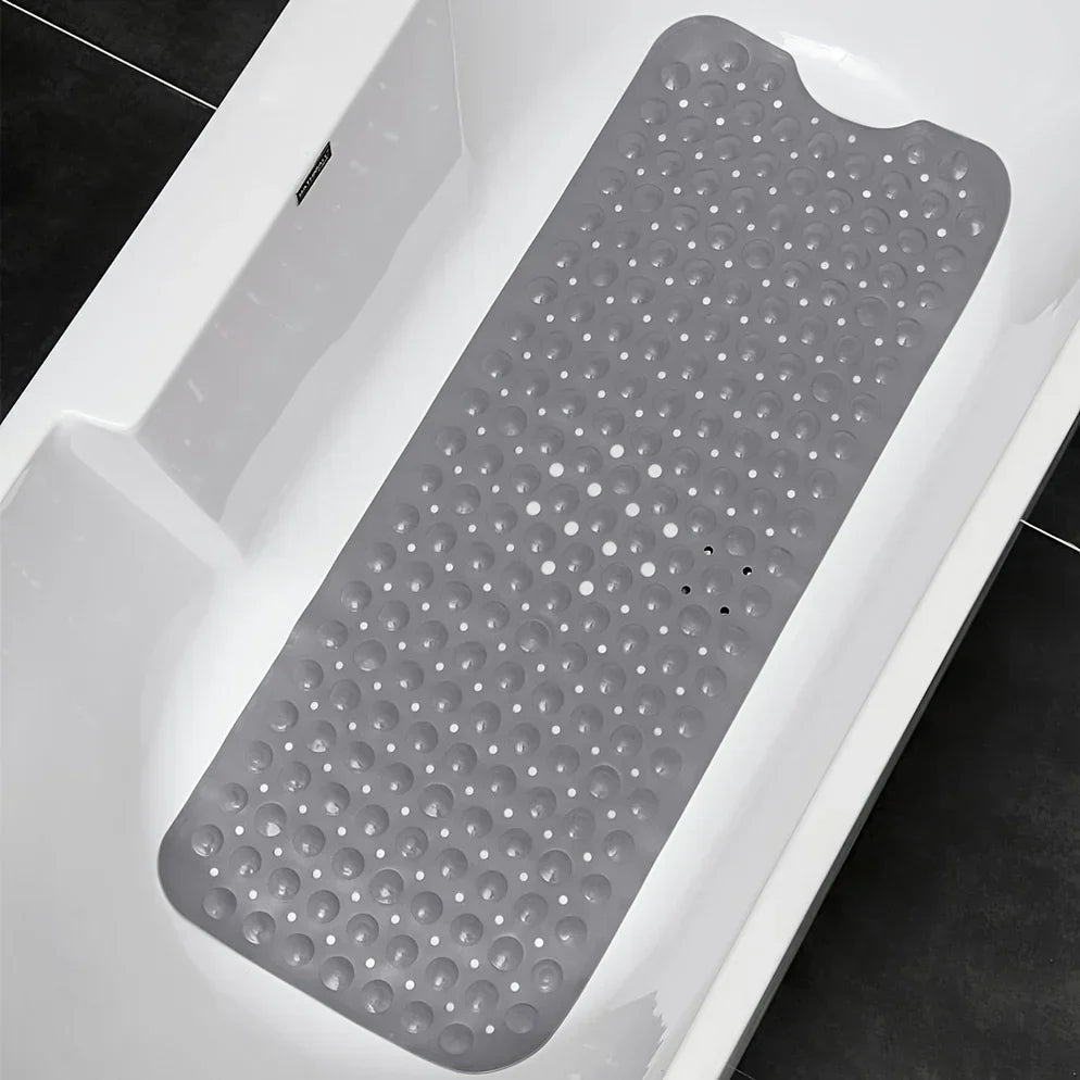 Bath Mat Non-Slip Suction Cups Extra Long