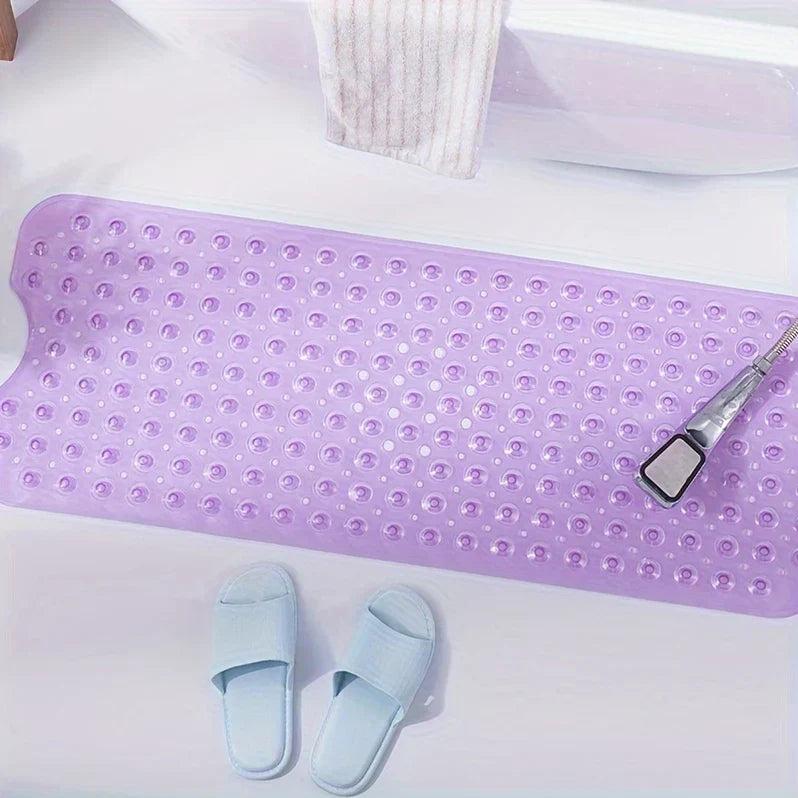 Bath Mat Non-Slip Suction Cups Extra Long