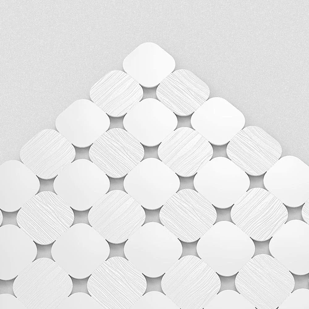 Bath Mat Non-Slip Suction Cups Fast-Draining Slots