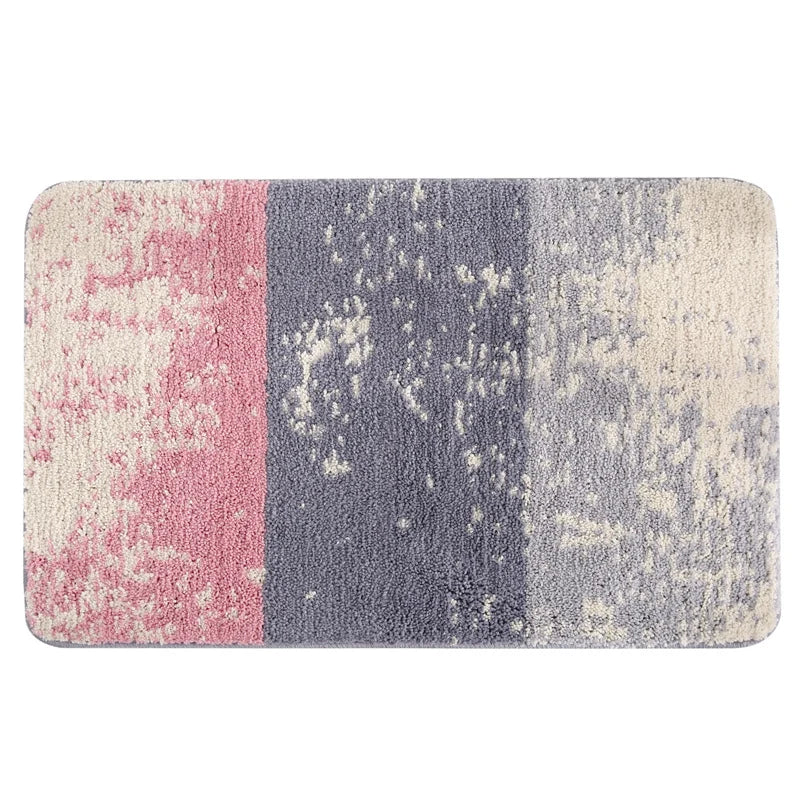 Bath Mat Plush Absorbent Non-Slip Machine-Washable