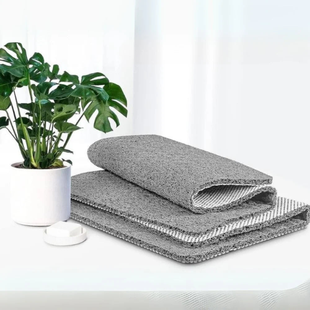 Bath Mat Quick-Drying Non-Slip Backing Soft & Warm