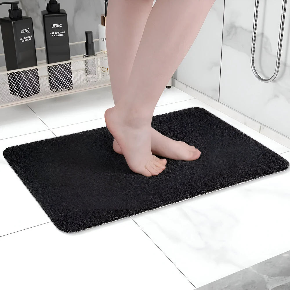 Bath Mat Thick Cushioned Non-Slip Absorbent & Quick-Drying