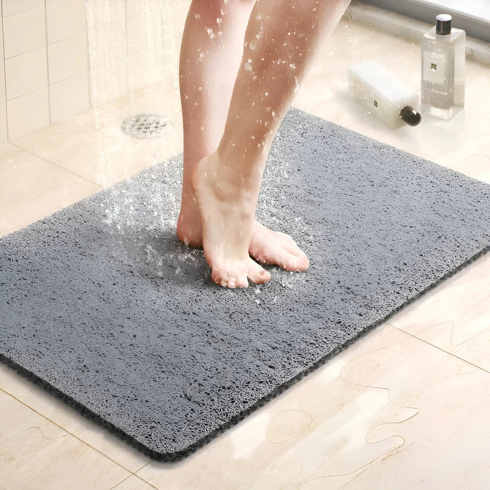 Bath Mat Thick Cushioned Non-Slip Absorbent & Quick-Drying