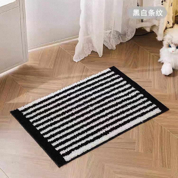 Bath Runner Rug Plush Microfiber Non-Slip