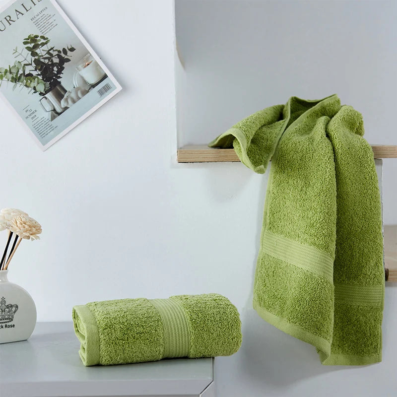 Bath Towel Pure Cotton Terry Soft & Absorbent