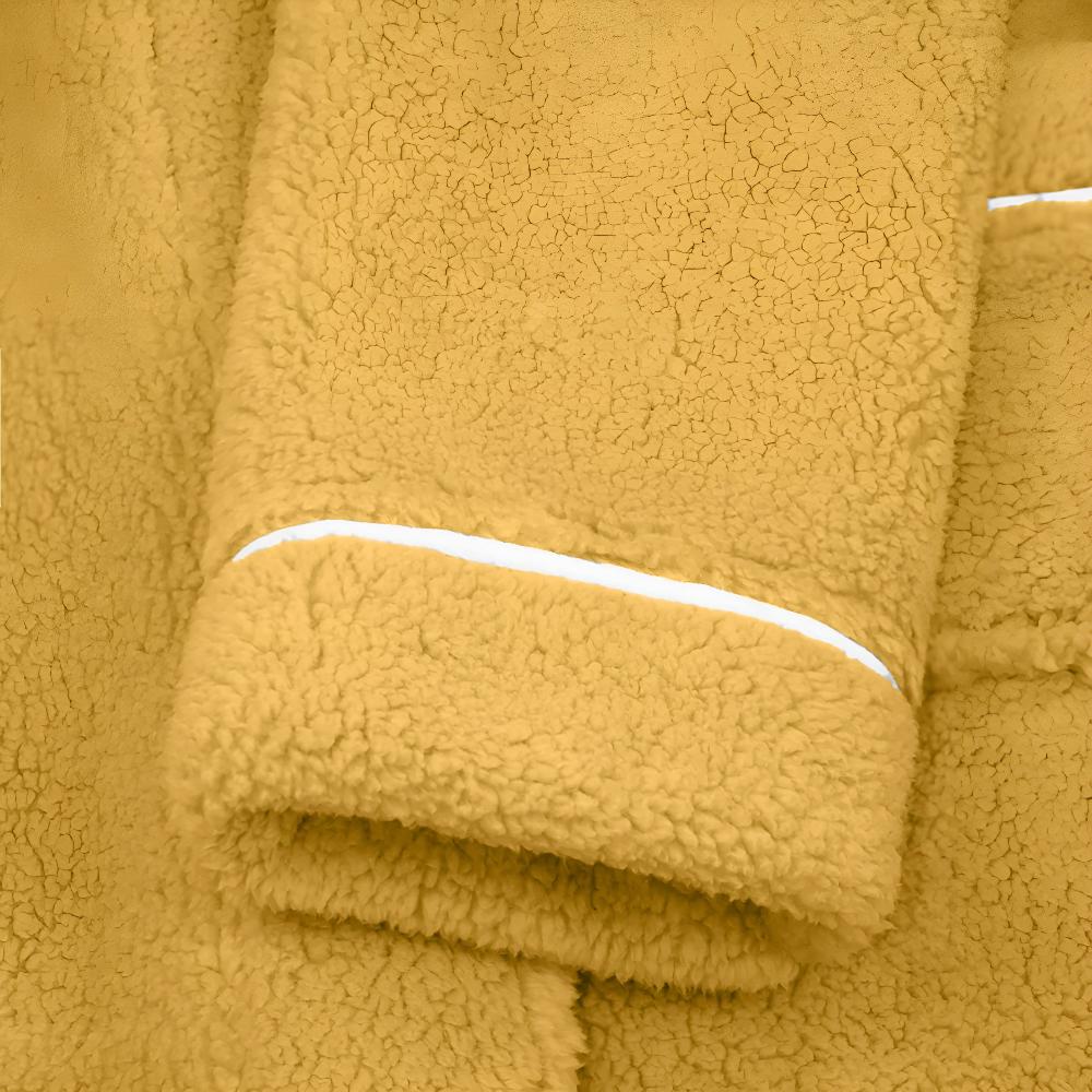 Bathrobe Soft Fleece Cozy Warmth in Pastel Colors