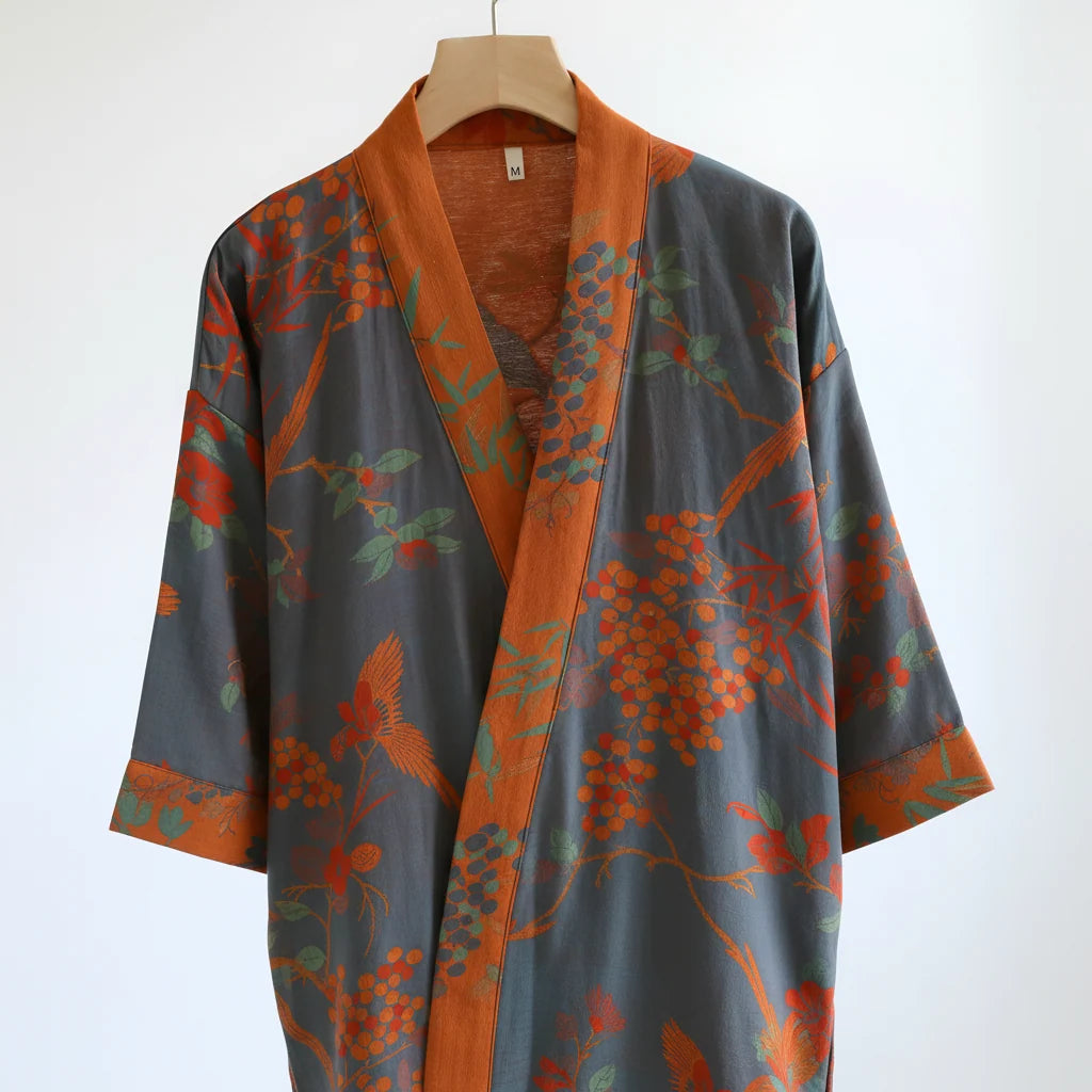 Bathrobe Waffle Weave Quick-Dry & Packable