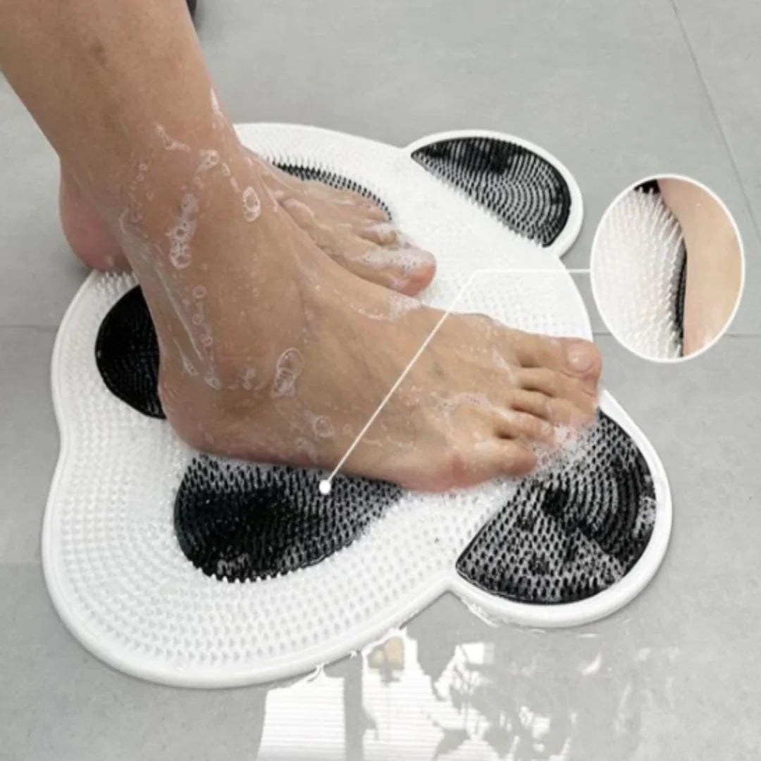 Bathroom Mat Non-Slip Raised-Dot Microfiber Foot Massage