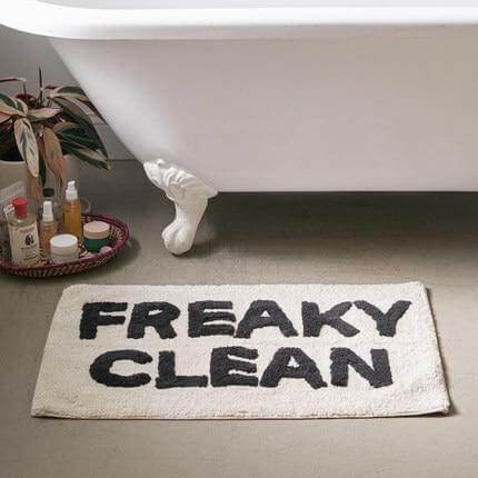 Bathroom Mat Water-Absorbent Non-Slip Polyester