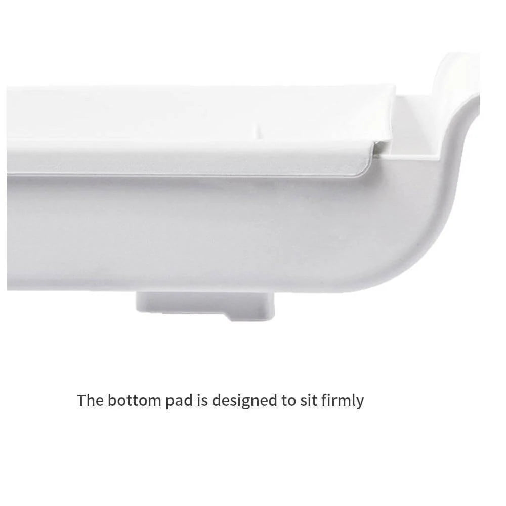 Bathtub Caddy Extendable Double-Layer Draining Shelf