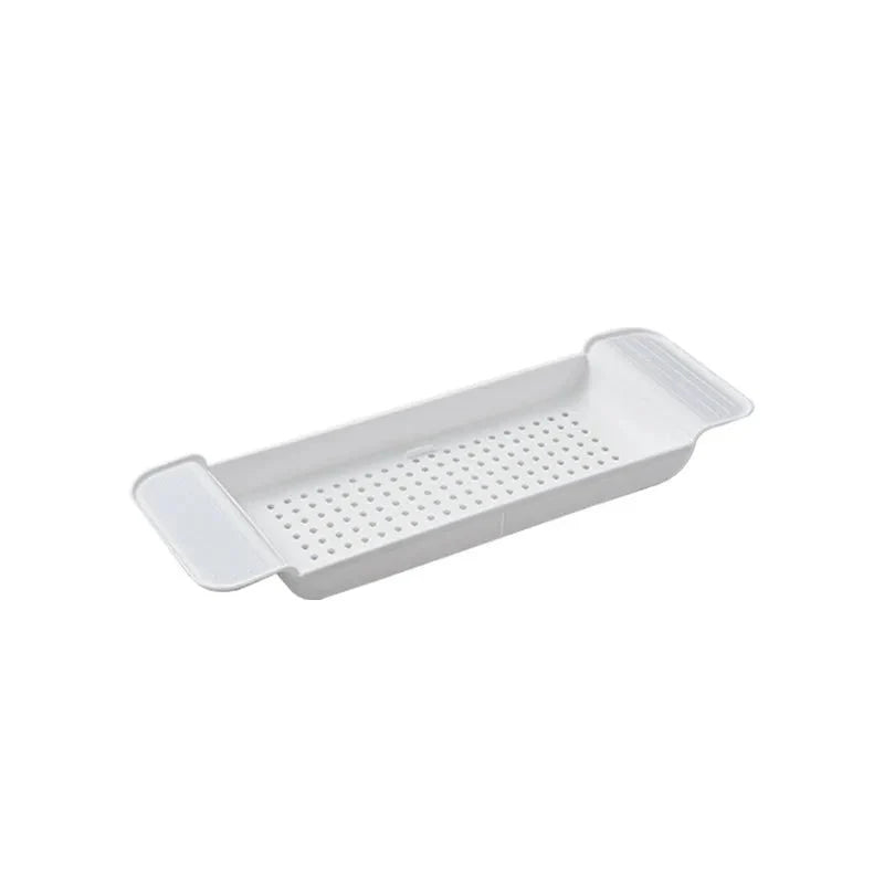 Bathtub Tray Extendable Foldable Non-Slip Surface