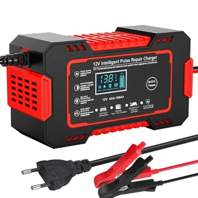 Battery Charger 12V 6A Pulse Repair Auto Protection