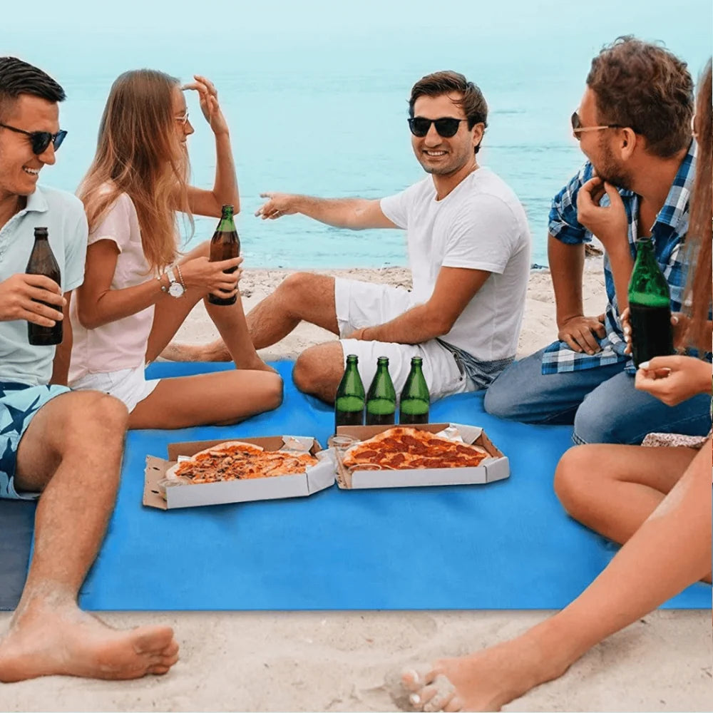 Beach Mat Sand Free Dual Layer Mesh