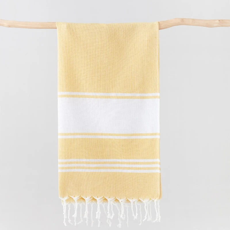 Beach Towel Turkish Flat-Weave Sand-Resistant Quick-Drying