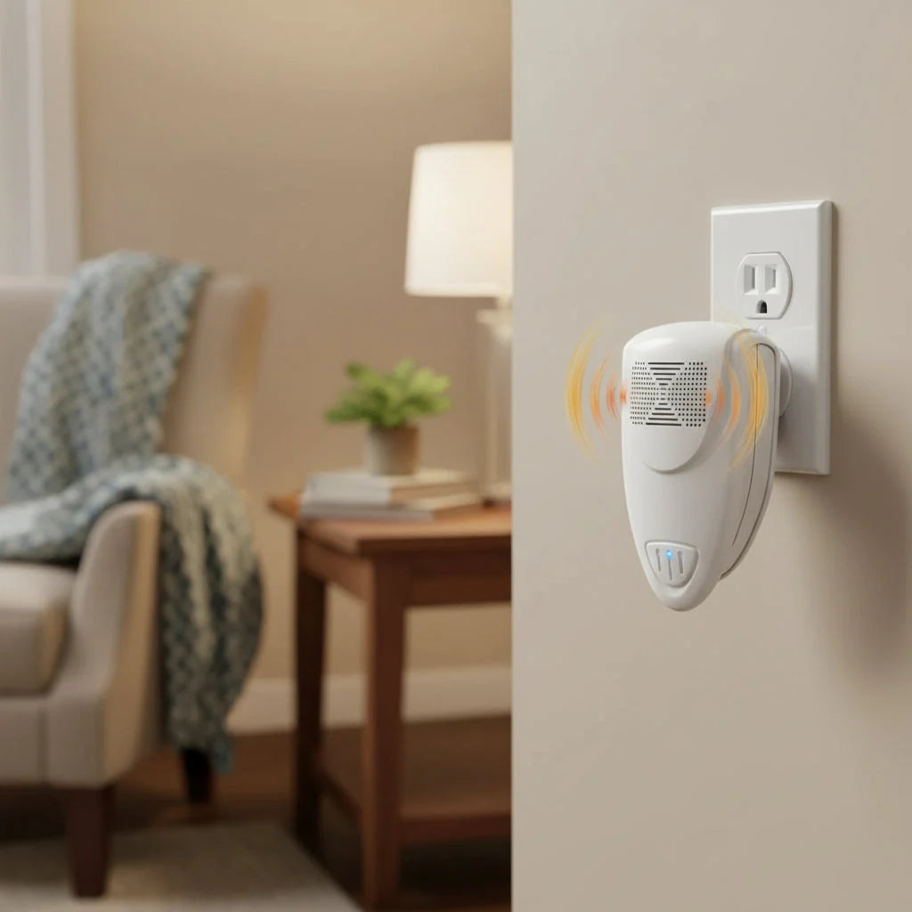 Bed Bug Repeller Plug-In Chemical-Free Continuous Operation Slim Profile