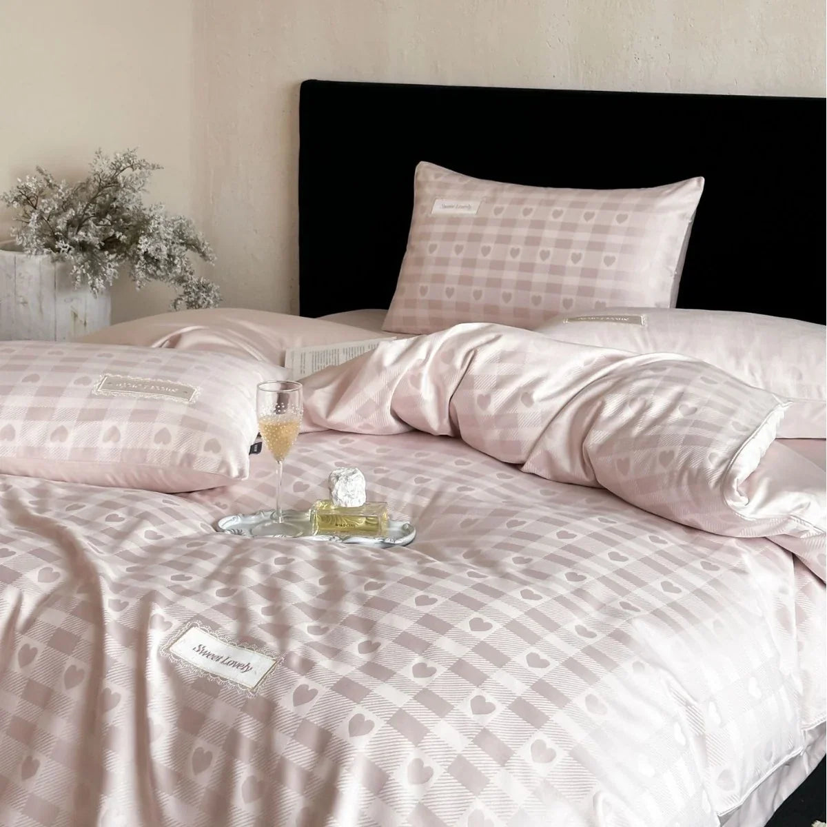 Bed Linen Set Cotton Satin Matte Finish