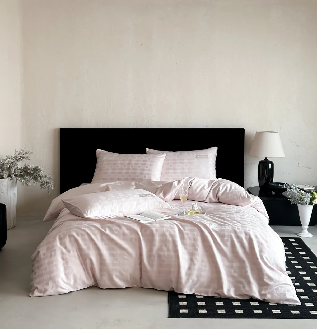 Bed Linen Set Cotton Satin Matte Finish