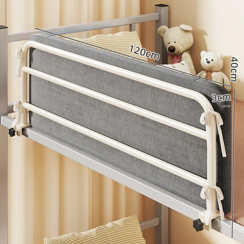 Bed Safety Rail Padded Clamp-Mounted No-Drill Installation