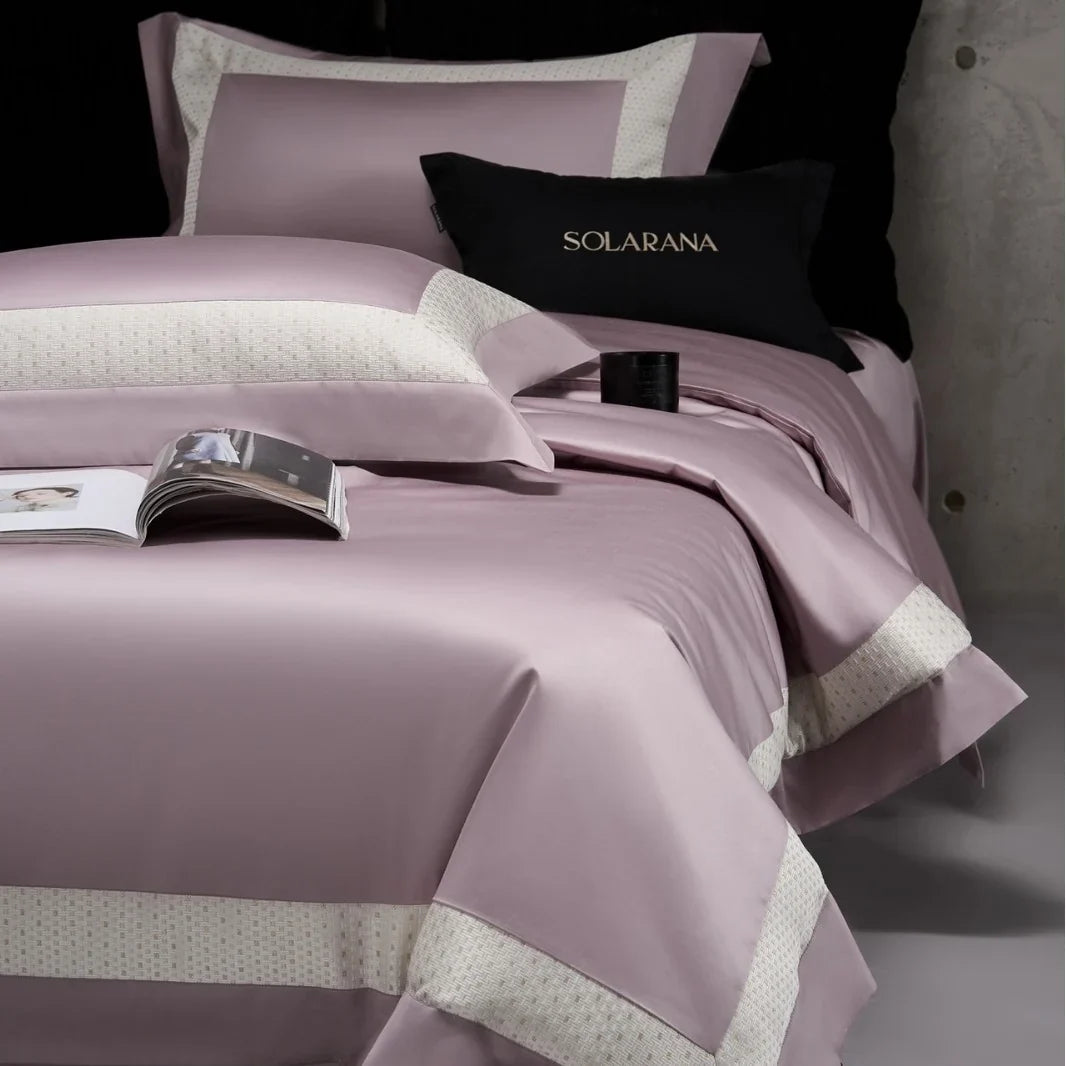 Bed Sheet Set Long-Staple Cotton Double Yarn Breathable All-Season